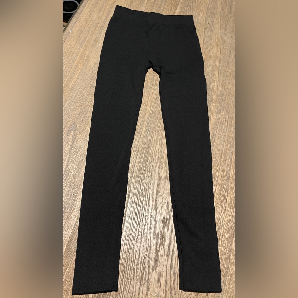 Connection 18 Black Wmn’s Leggings, Size Small